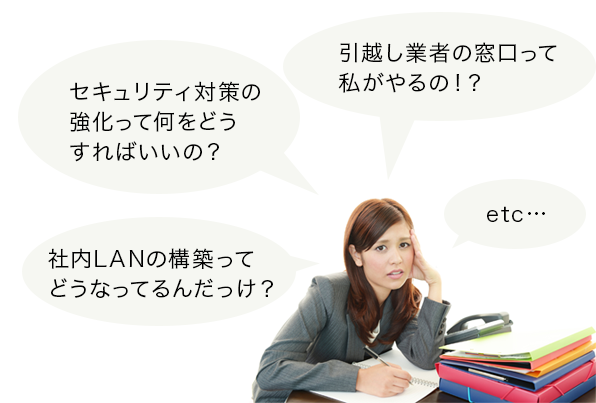 担当者の悩み